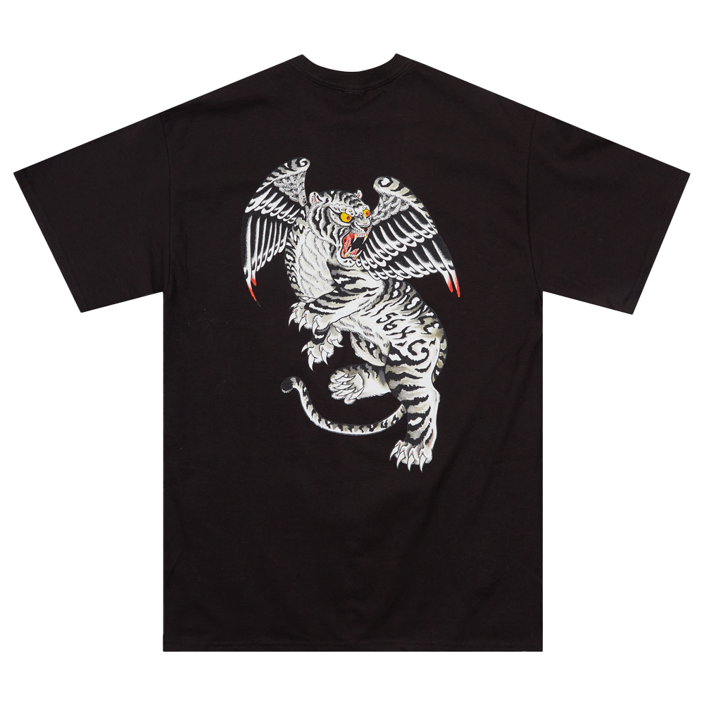 Bronze56K Tiger Pocket T-Shirt Black