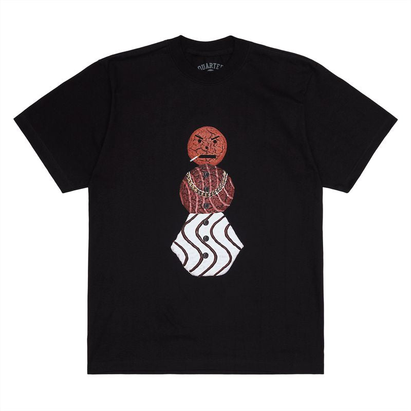 Quartersnacks Big Snackman T-Shirt Black