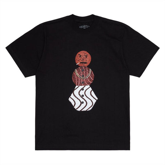 Quartersnacks Big Snackman T-Shirt Black