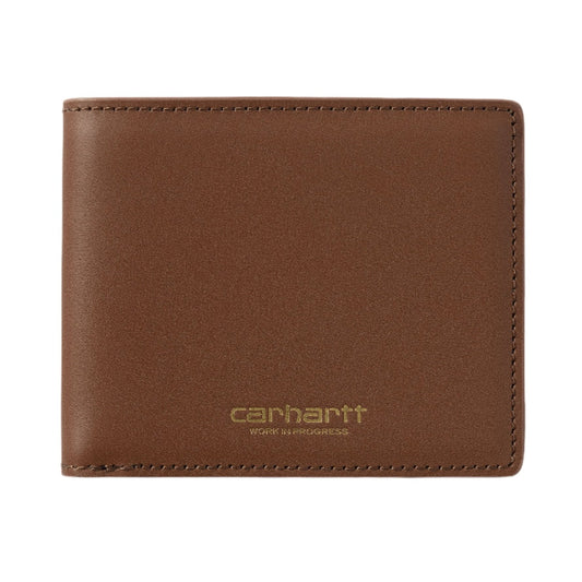 Carhartt WIP Vegas Bilfold Wallet Gognac/Gold