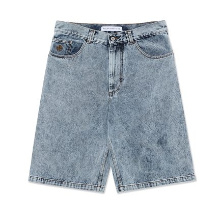 Polar Big Boy Shorts Heavy Washed Blue