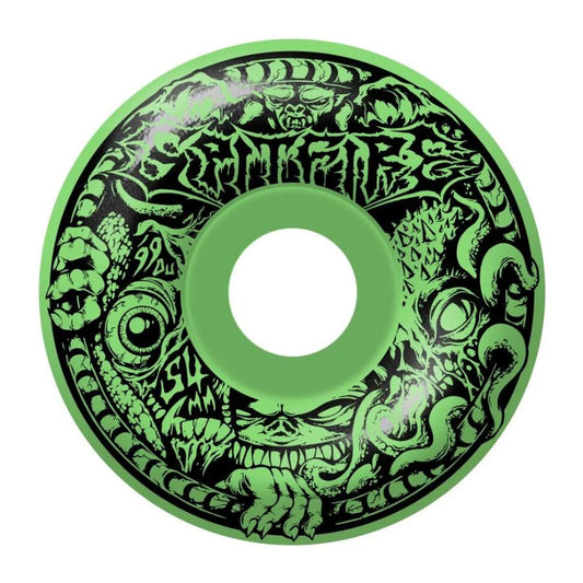 Spitfire F4 Radial Full Demon Gate 54mm Glow In The Dark