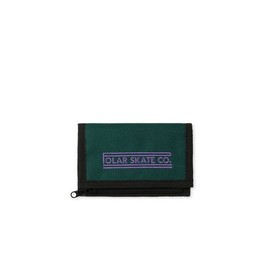 Polar Stretch Logo Key Wallet Dark Green