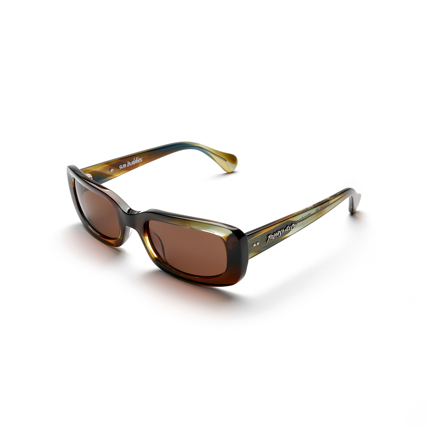 Polar Sunglasses Junior Brown/green