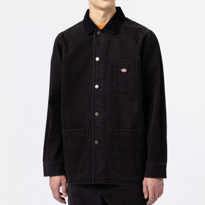 Dickies Duck Canvas Unlined Chore Coat Black