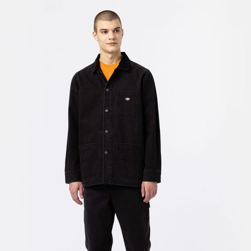 Dickies Duck Canvas Unlined Chore Coat Black