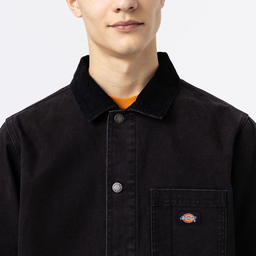 Dickies Duck Canvas Unlined Chore Coat Black