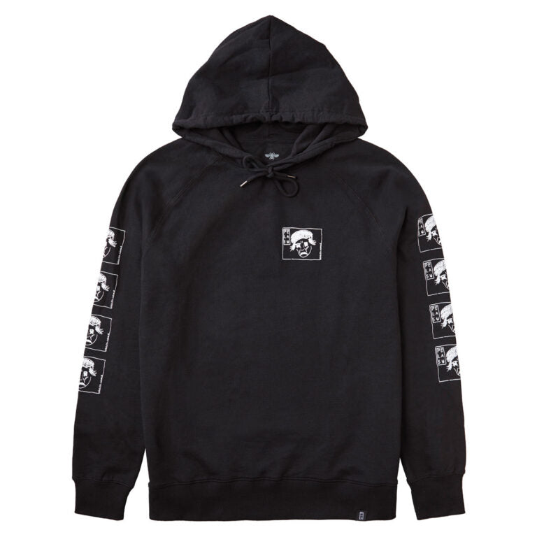 PE LA SU Hc Hoodie (Pure waste) (Black)