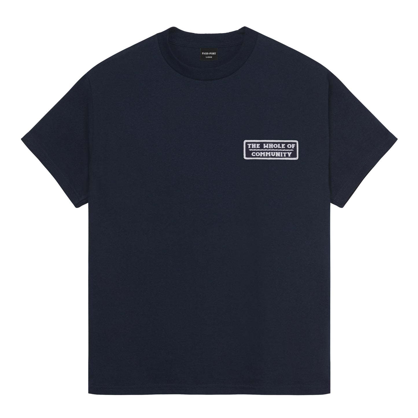 Pass Port Woc T-Shirt Navy