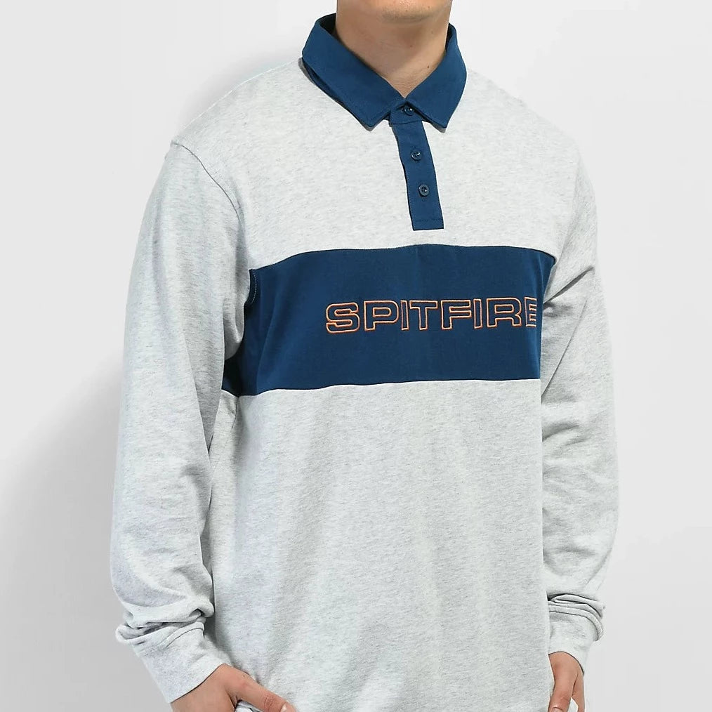Spitfire Geary Grey Rugby Shirt