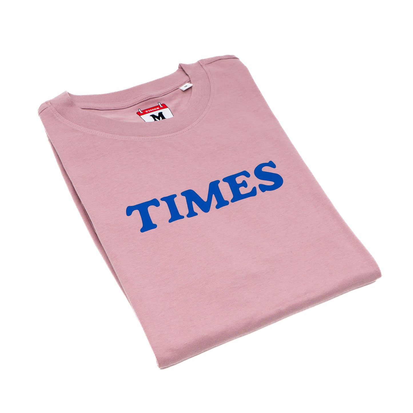 Times Logo T-shirt Pink Blue