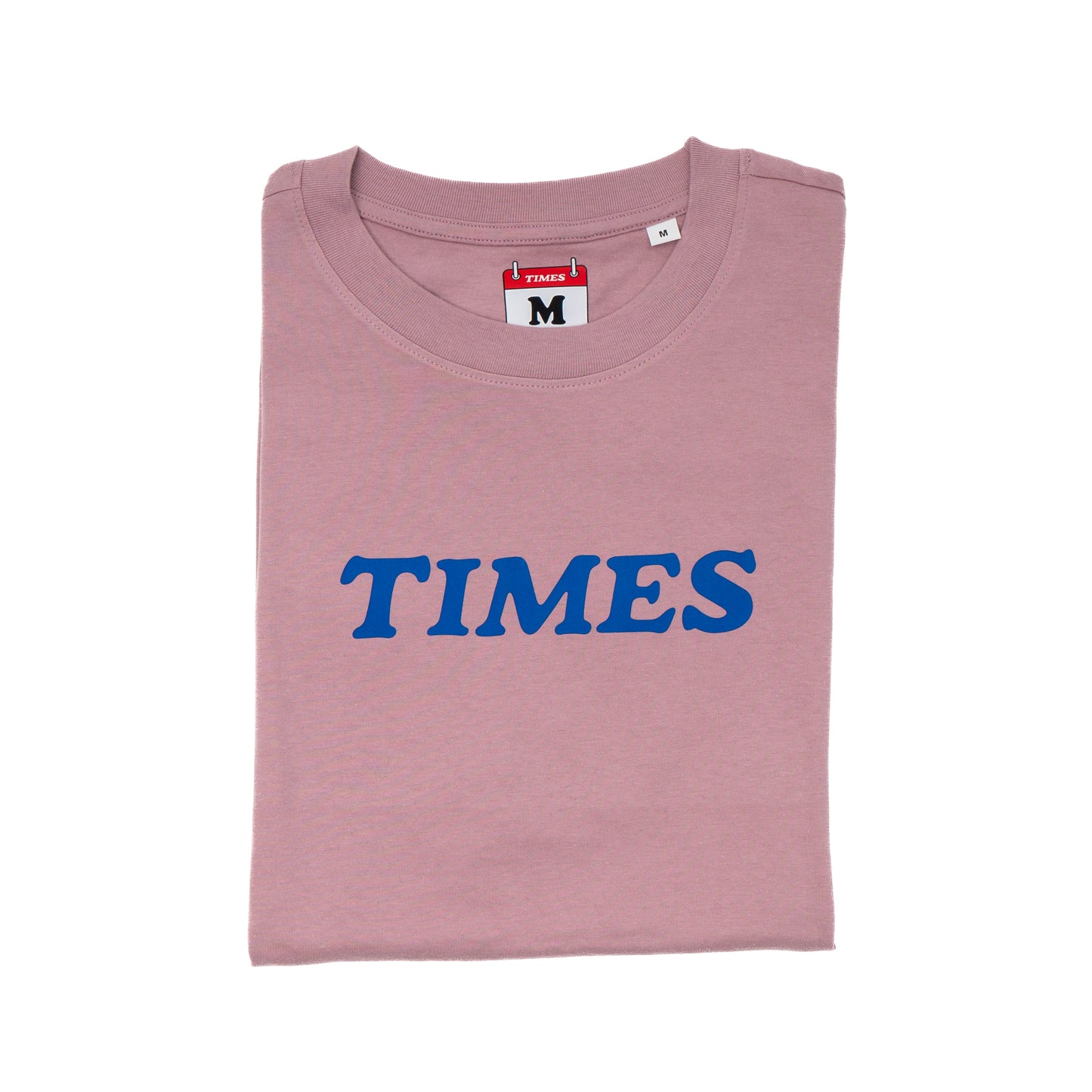 Times Logo T-shirt Pink Blue