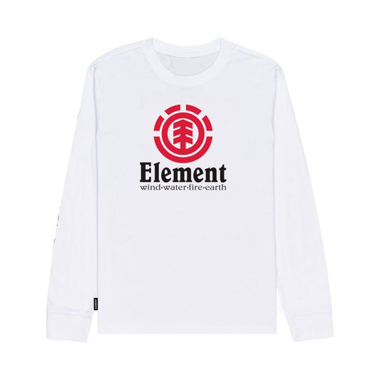Element Vertical Longsleeve Youth White