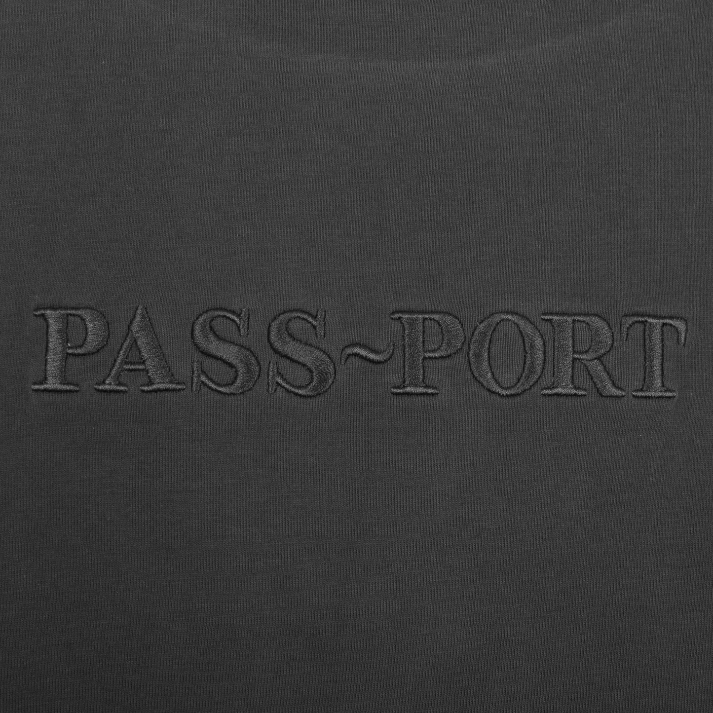 Pass Port Organic Official T-Shirt Tar
