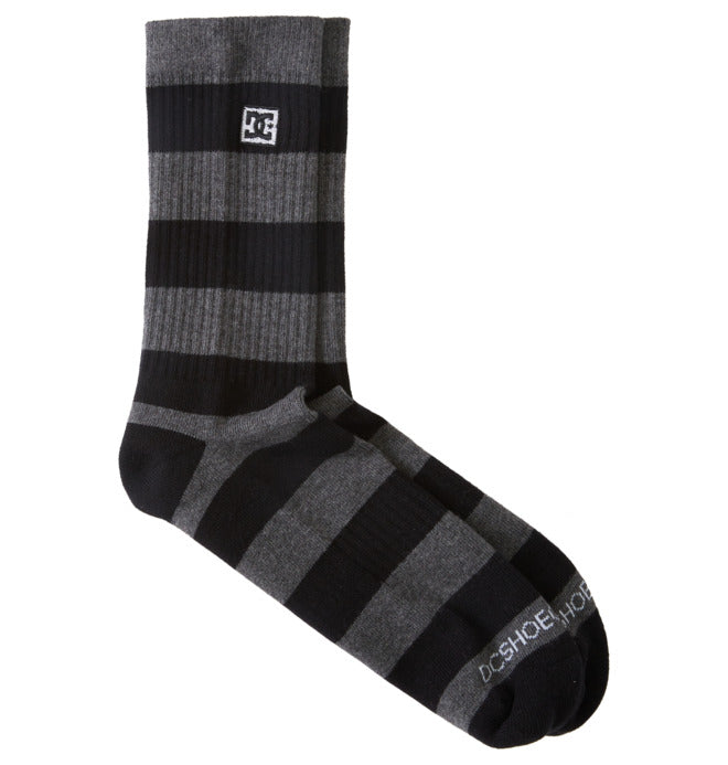 Dc Stripe 2-pack Crew Socks