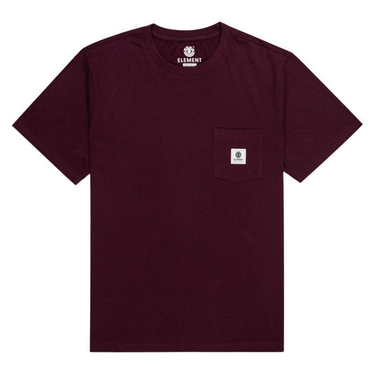 Element Basic Pocket T-Shirt Winetasting