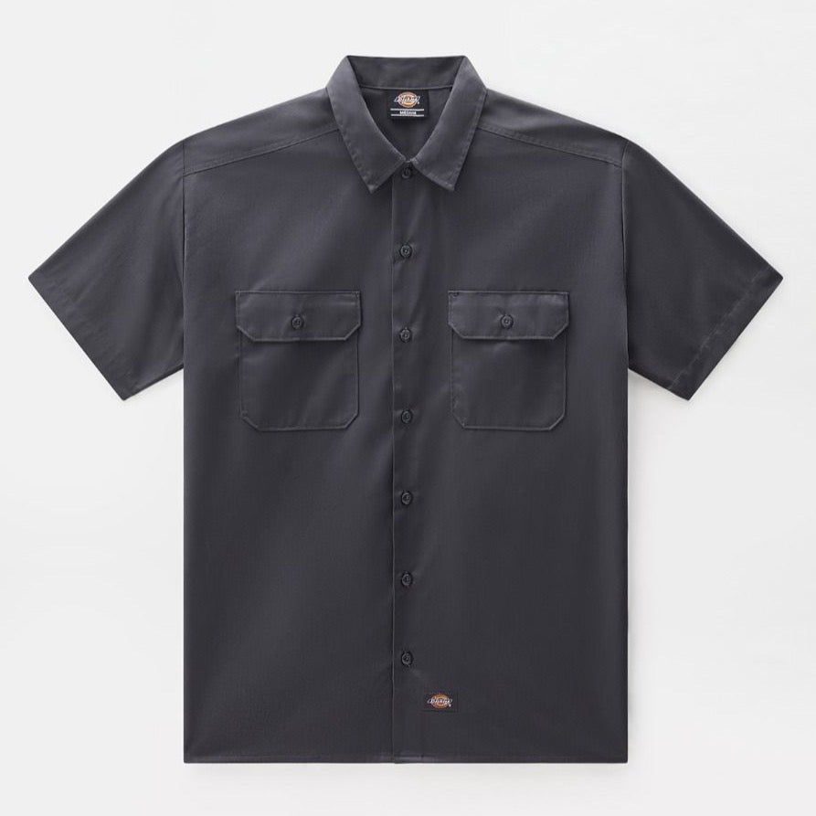 Dickies Short Sleeve Work Shirt Charcoal