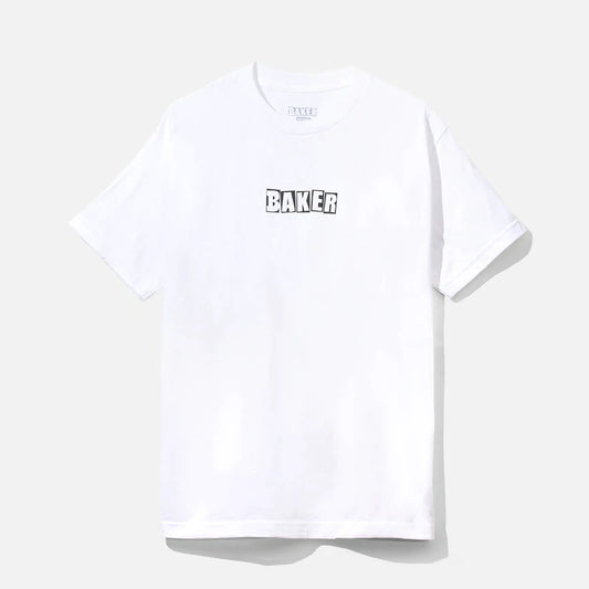 Baker Skateboards Brand Logo T-Shirt White