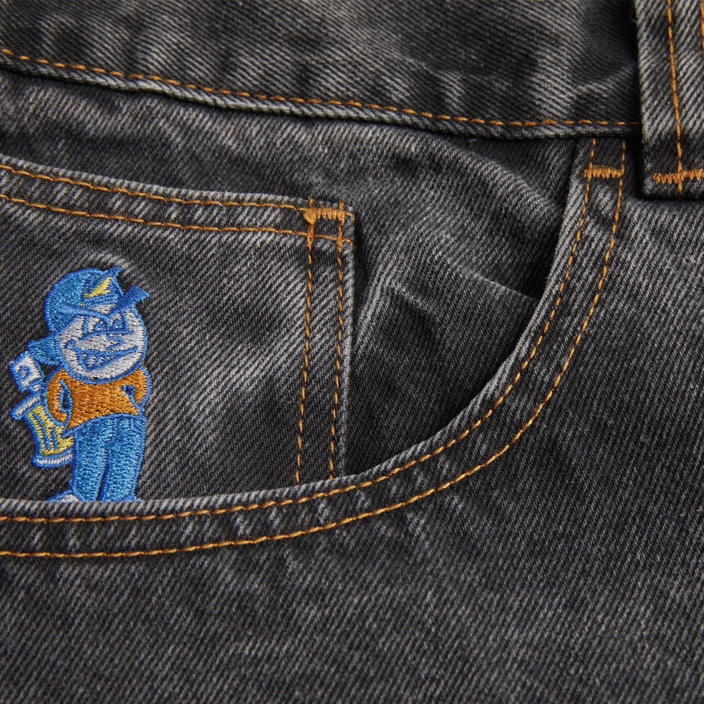 Polar 93! Denim Washed Black